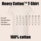 Gildan Men's Heavy Cotton Crewneck T-Shirt, Craft-Ready for Crafting Natural Tee